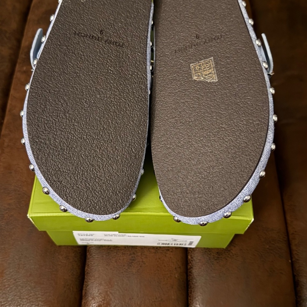 Tory Burch Denim Mule - Size 9 - Picture 5 of 5
